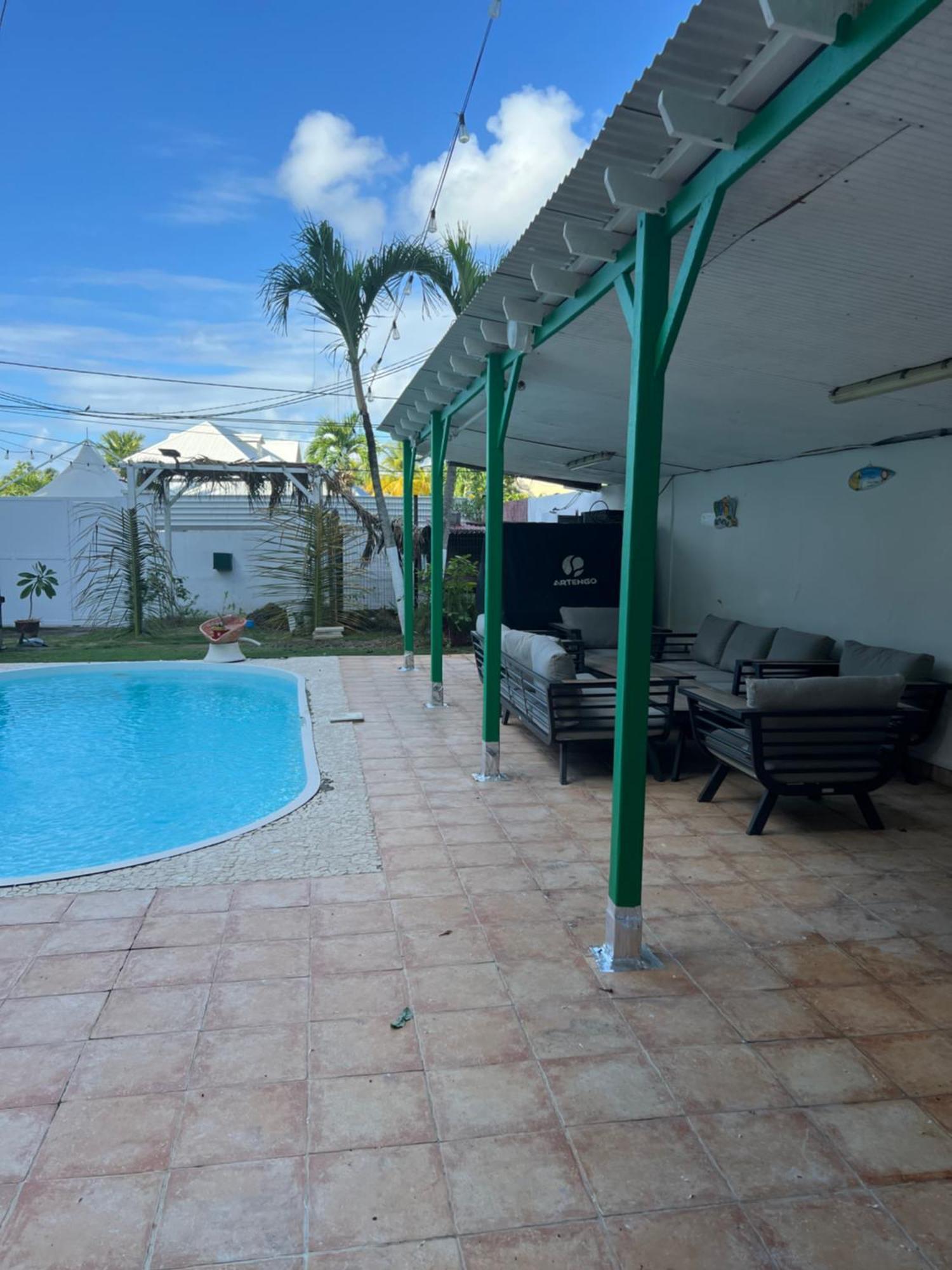 Location Tropical Appartement Sainte-Anne  Buitenkant foto