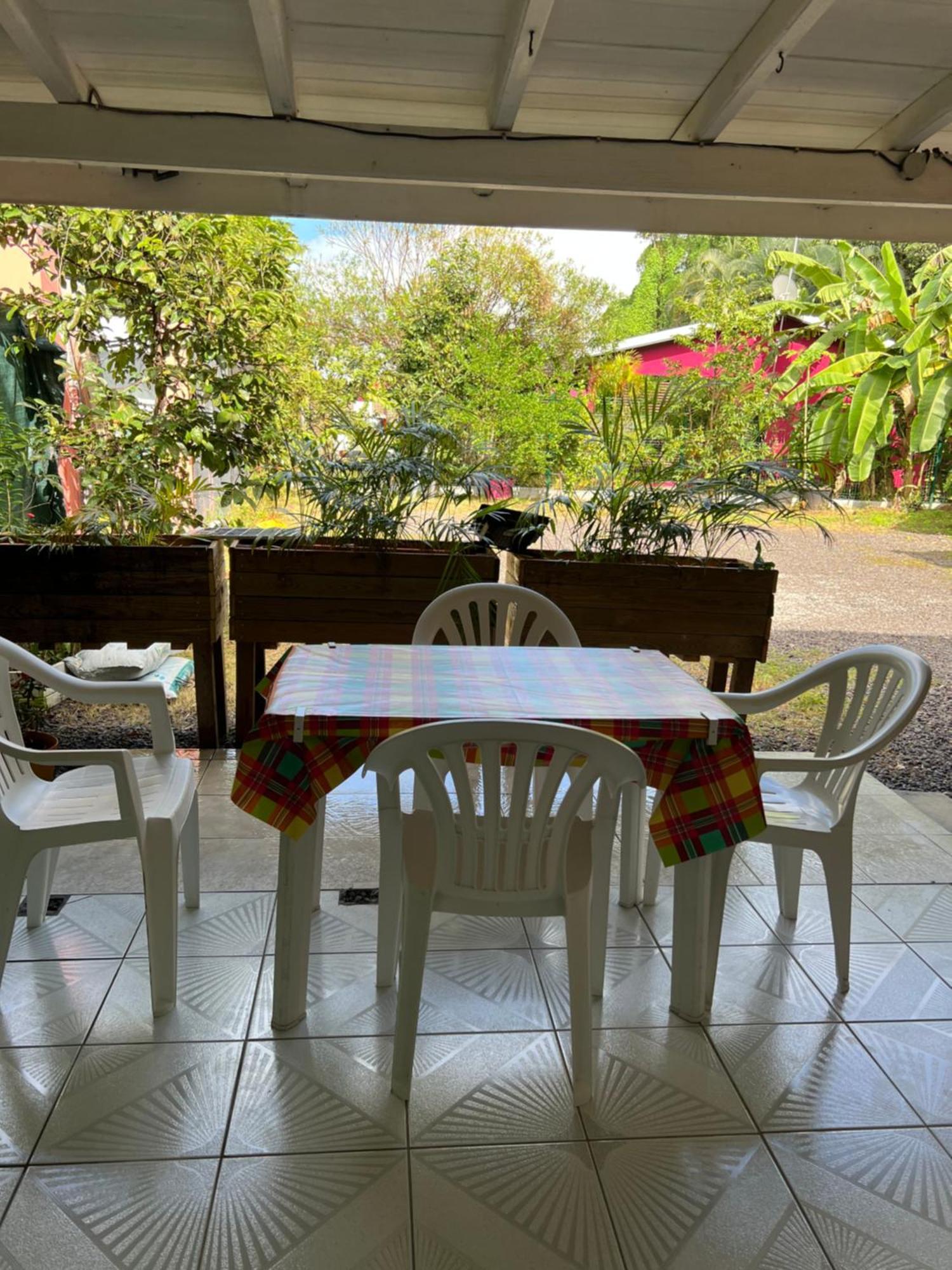 Location Tropical Appartement Sainte-Anne  Buitenkant foto